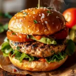 Spicy Southwest Turkey Burgers