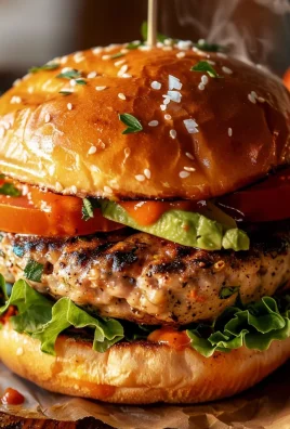 Spicy Southwest Turkey Burgers