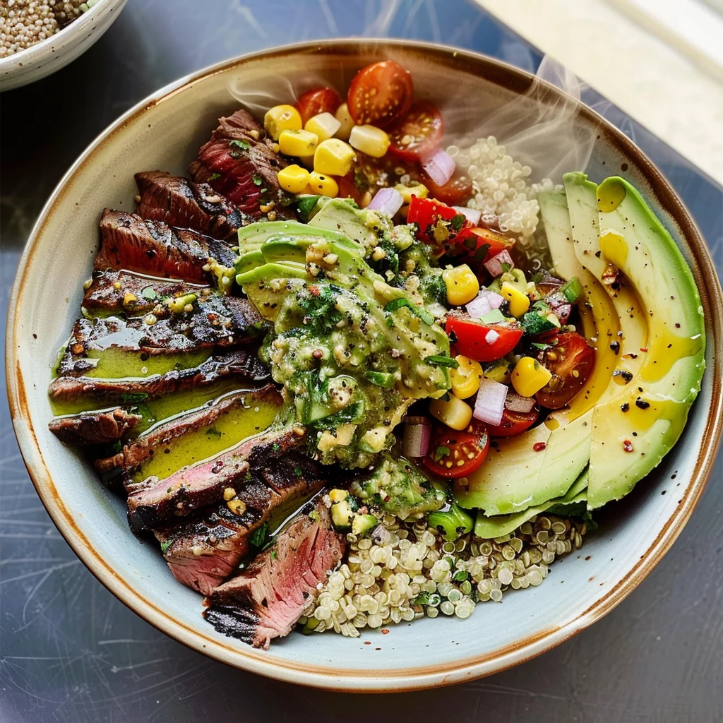 Steak Avocado Corn Bowl: A Delicious and Nutritious Recipe for Any Meal