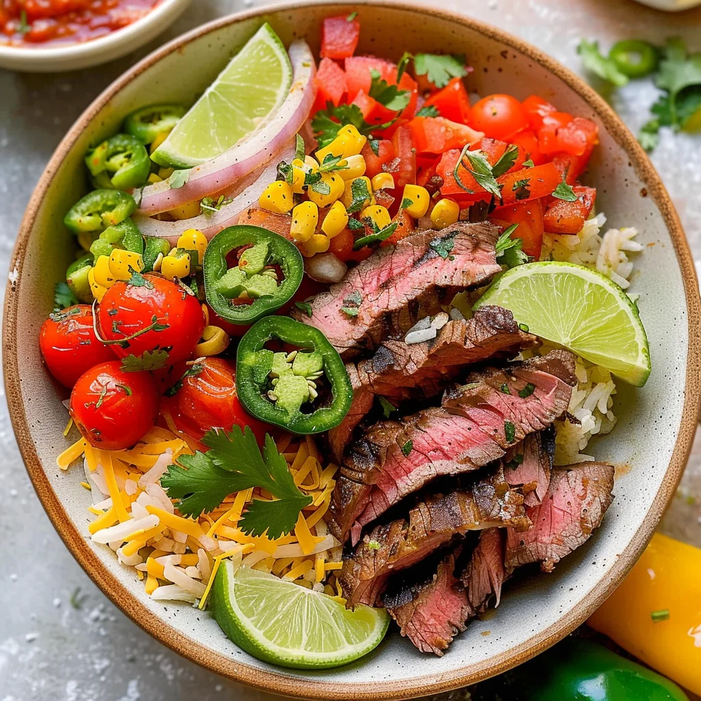 Steak Fajita Bowl Recipe