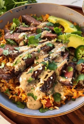 Steak Queso Rice