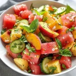 The Peach Watermelon Salad That Tastes Like Summer