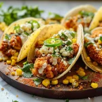 The Ultimate Guide to Fried Chicken Street Corn Tacos with Jalapeño Lime Ranch: A Flavorful Fiesta in Every Bite