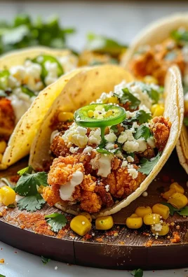 The Ultimate Guide to Fried Chicken Street Corn Tacos with Jalapeño Lime Ranch: A Flavorful Fiesta in Every Bite