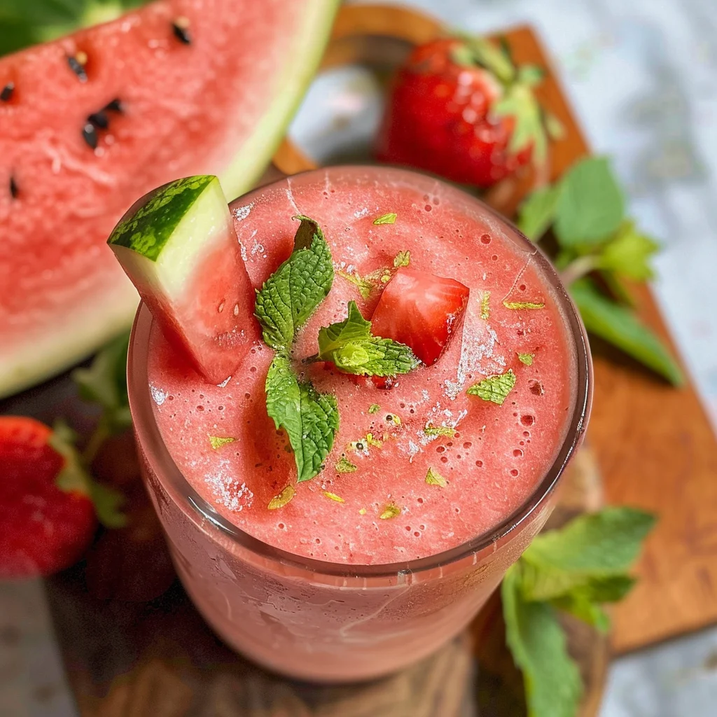 Watermelon Smoothie Recipe