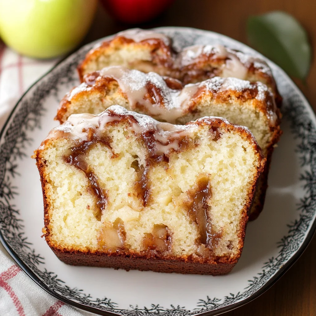 Amish Apple Fritter Bread – Soft, Sweet, and Perfectly Spiced