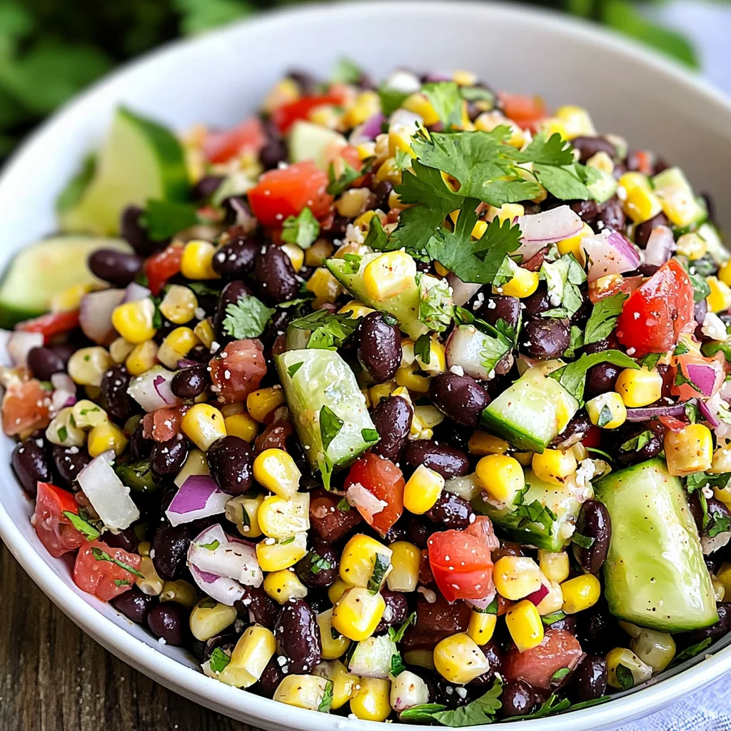 Black Bean Corn Salad Recipe