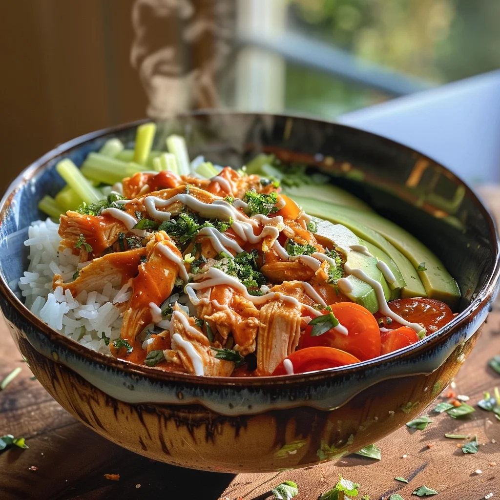 Buffalo Chicken Bowls: A Delicious and Easy Recipe for Game Day or Weeknight Dinners image 2