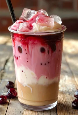 Cherry Vanilla Iced Latte