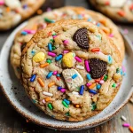 Chewy Birthday Cake Cookies