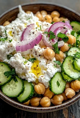 Cottage Cheese and Chickpea Salad: A Refreshing and Protein-Packed Delight