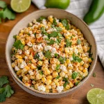 Creamy Mexican Street Corn Salad with a Kick