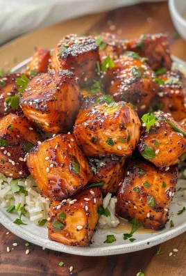Crispy Honey Garlic Salmon Bites: A Flavor-Packed Delight for Any Occasion