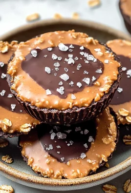 Easy No Bake Peanut Butter Oat Cups