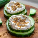 Everything Bagel Cucumber Bites