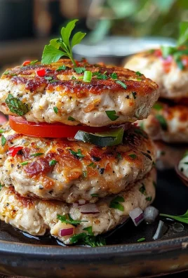 Greek Chicken Burgers