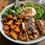 Grilled Chicken & Sweet Potato Bowl