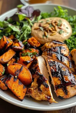 Grilled Chicken & Sweet Potato Bowl