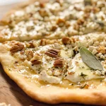 Grilled Honey Goat Cheese Pizza