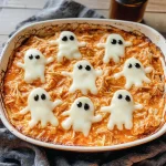 Halloween Buffalo Chicken Dip (Booffalo Dip)