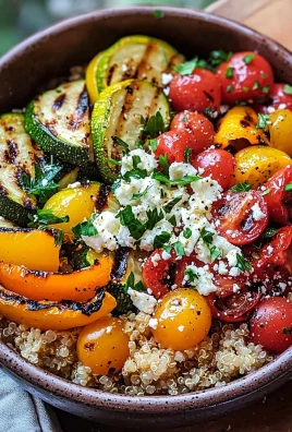 Healthy Grilled Mediterranean Bowl