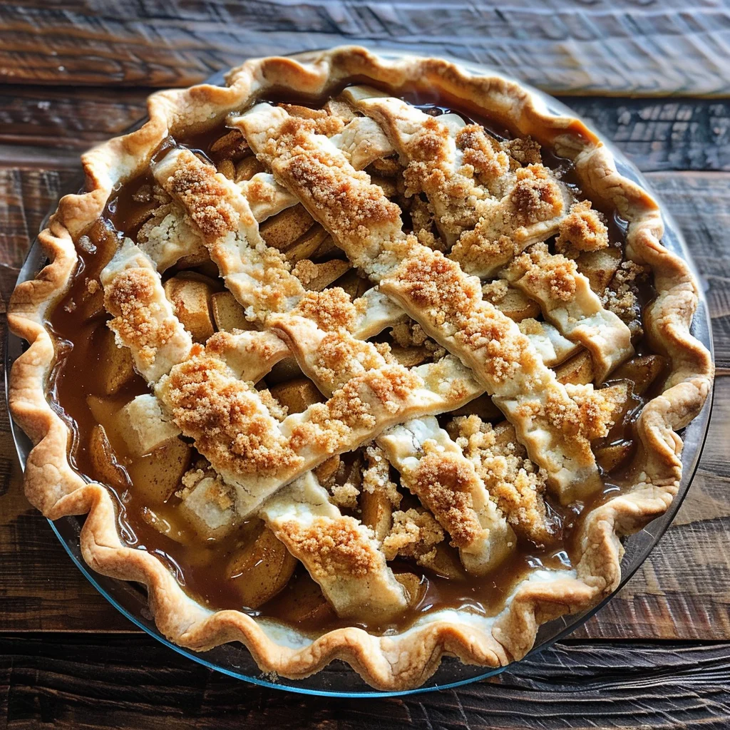 Hot Buttered Rum Apple Pie