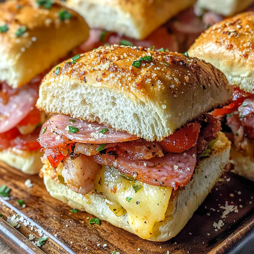 Italian Grinder Sliders