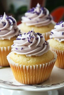 Lavender Earl Grey Tea Cupcakes