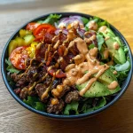 Loaded Burger in a Bowl