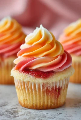 Mango Strawberry Sunset Cupcakes: A Delightful Recipe!
