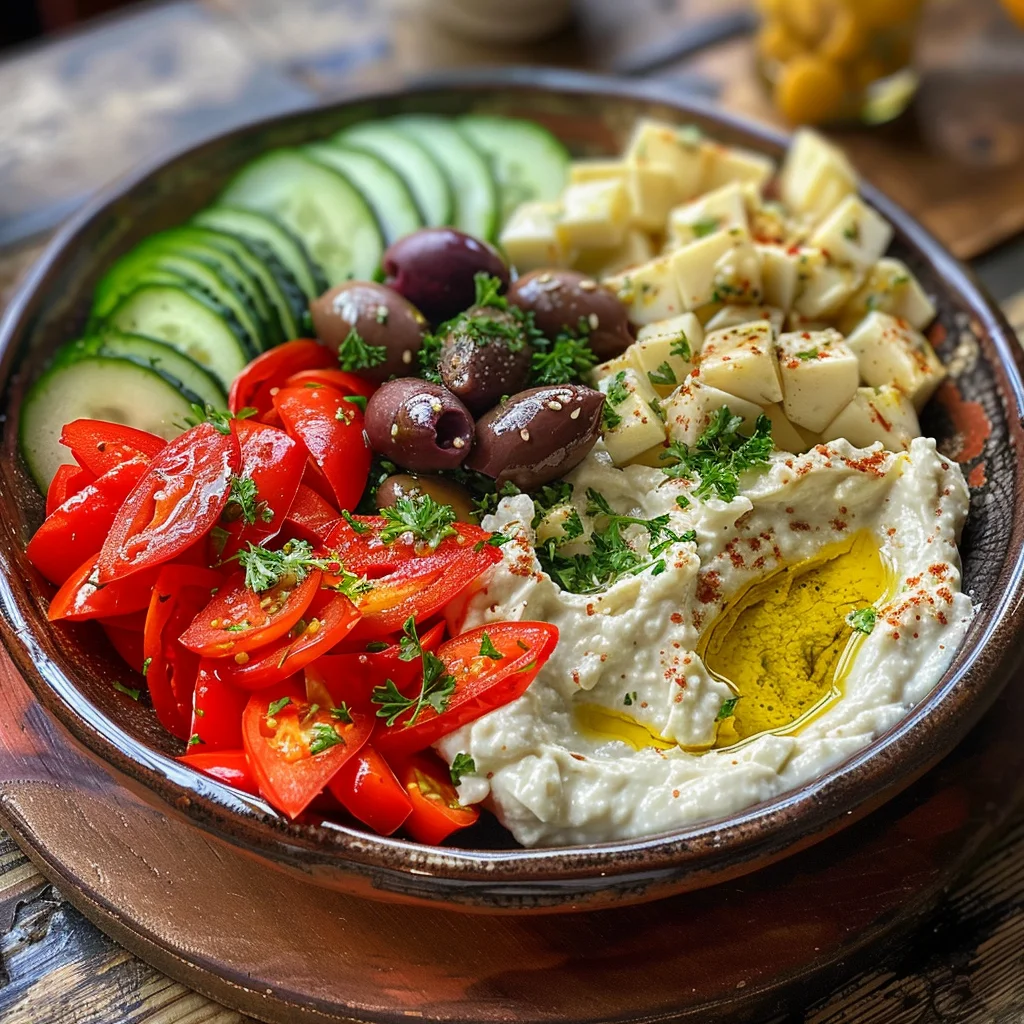 Mediterranean Mezze Tapas Platter – Easy Shareable Appetizer for Parties & Light Meals image 2