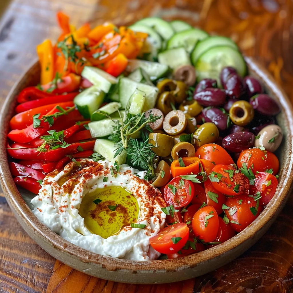 Mediterranean Mezze Tapas Platter – Easy Shareable Appetizer for Parties & Light Meals image 3