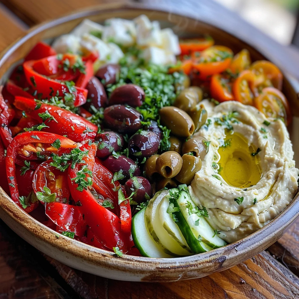 Mediterranean Mezze Tapas Platter – Easy Shareable Appetizer for Parties & Light Meals image 4