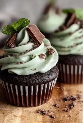 Mint Chocolate Cupcakes