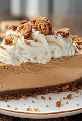 No Bake Biscoff Pie