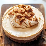No Bake Cookie Butter Cheesecake