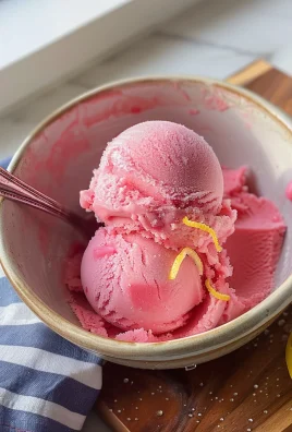 Pink Lemonade Sorbet Recipe