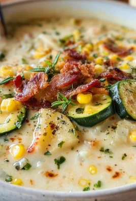 Summer Corn and Zucchini Chowder Recipe