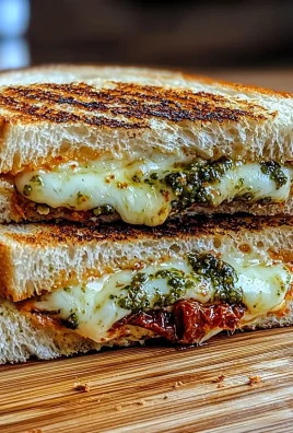 Sun-Dried Tomato Pesto Grilled Cheese: A Flavor Delight!