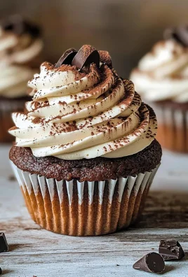 Tiramisu Cupcakes – Espresso-Infused, Creamy Frosting