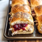 Turkey Cranberry Sliders