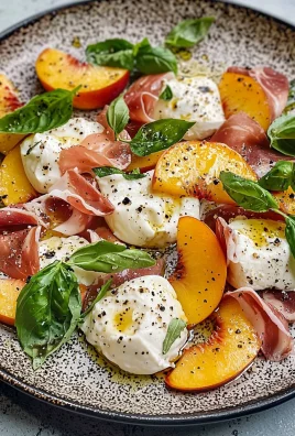 10-Minute Peach & Burrata Salad