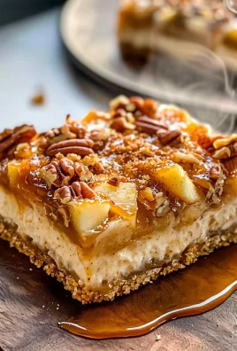 Caramel Apple Cheesecake Bars