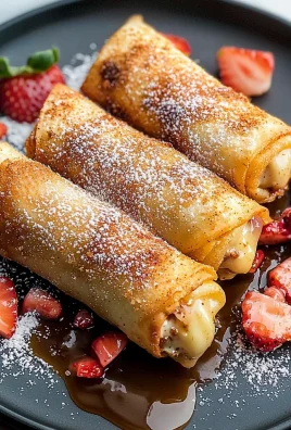 Cheesecake Egg Rolls