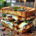 Grilled Balsamic Vinaigrette Sandwich Melt: A Flavorful Delight
