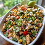 Healthy Street Corn-Inspired Chicken Salad