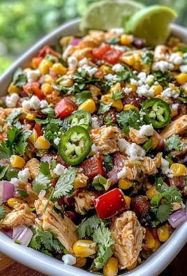 Healthy Street Corn-Inspired Chicken Salad