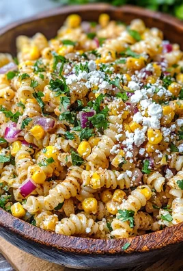 Mexican Street Corn Pasta Salad Recipe | Easy & Flavorful