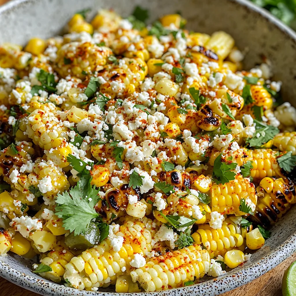 Mexican Street Corn Salad Recipe
